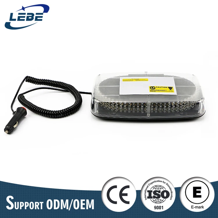 Magnetic flashing led warning emergency car roof top light bar