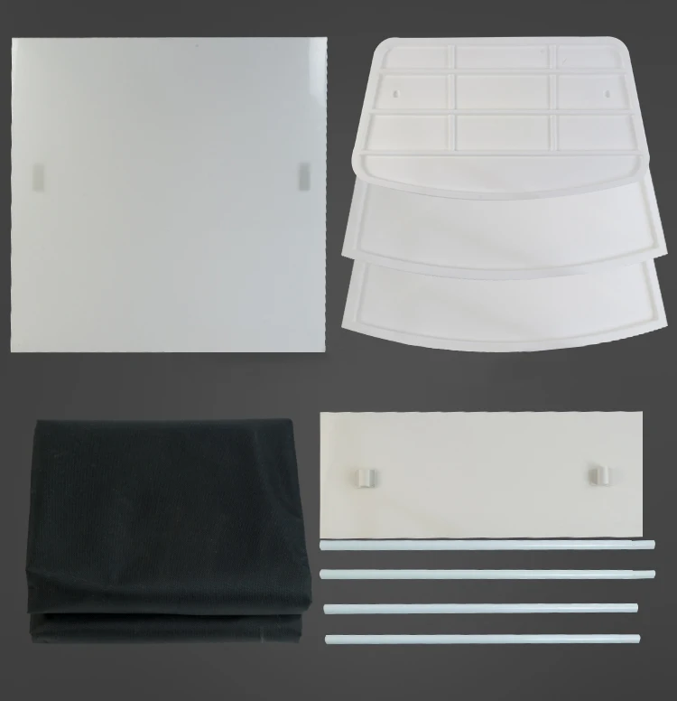 
Exhibition Table Promotion Counter Table Design Pp Plastic Folding Table 