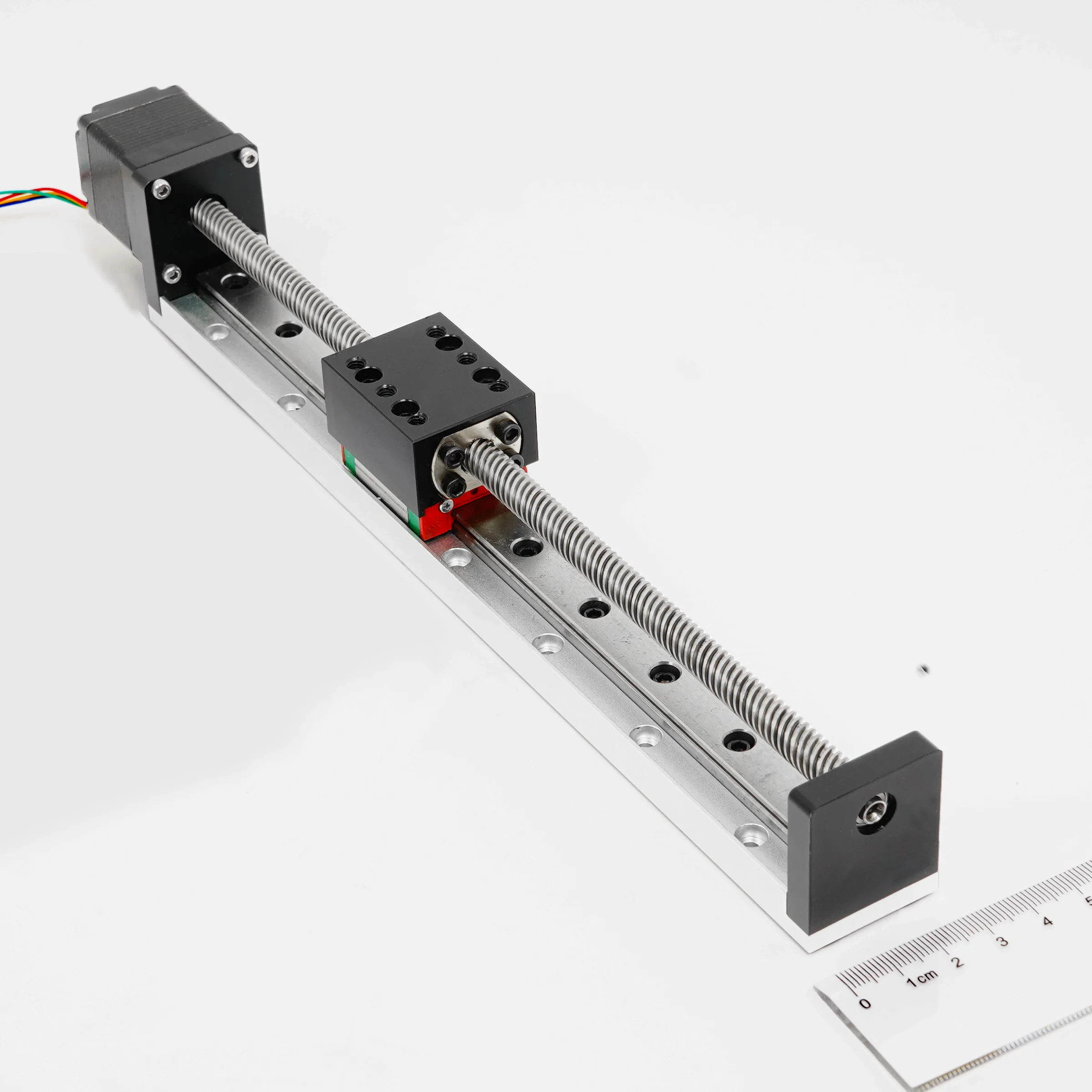 Mini Linear Motion Screw Stepper Motor Small Light Slider Rail Guide