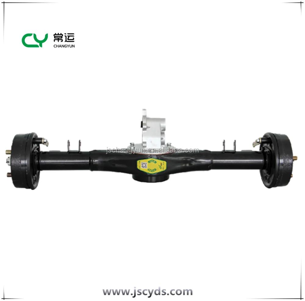 
tuk tuk differential rear axle with gear box CY Changyun spare parts electric shaft / rear bridge / rear shaft 