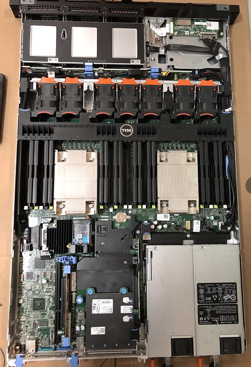 Second-hand Dell PowerEdge R630 Xeon E5-2603V4 CPU 1tb hard drive 16gb ram rack server Used or Refurbished server