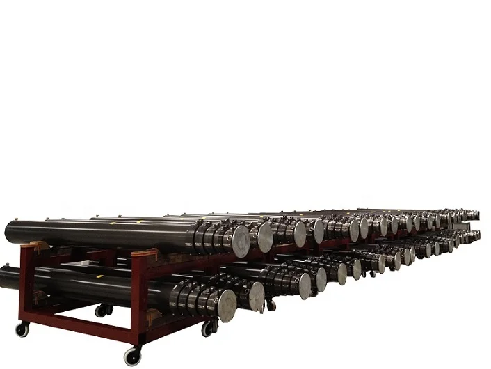 
combined hand brake pneumatic telescopic mast 