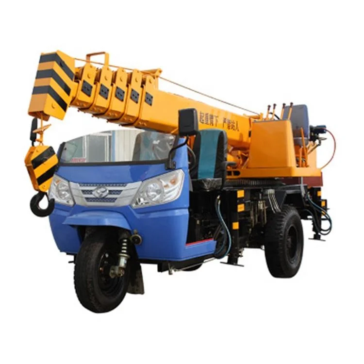 Good performance small Mobile Hydraulic Tricycle Crane