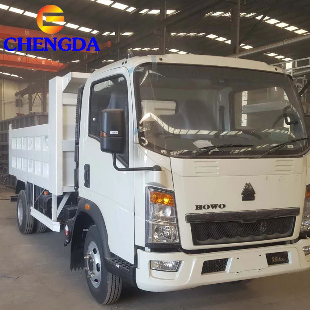 
HOWO Diesel Engine 5 Ton Mini Light Tipper Dump Truck For Sale 