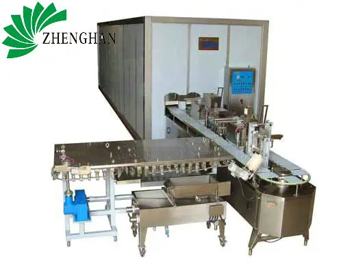 
Quick freezing tunnel ice-cream extrusion line 