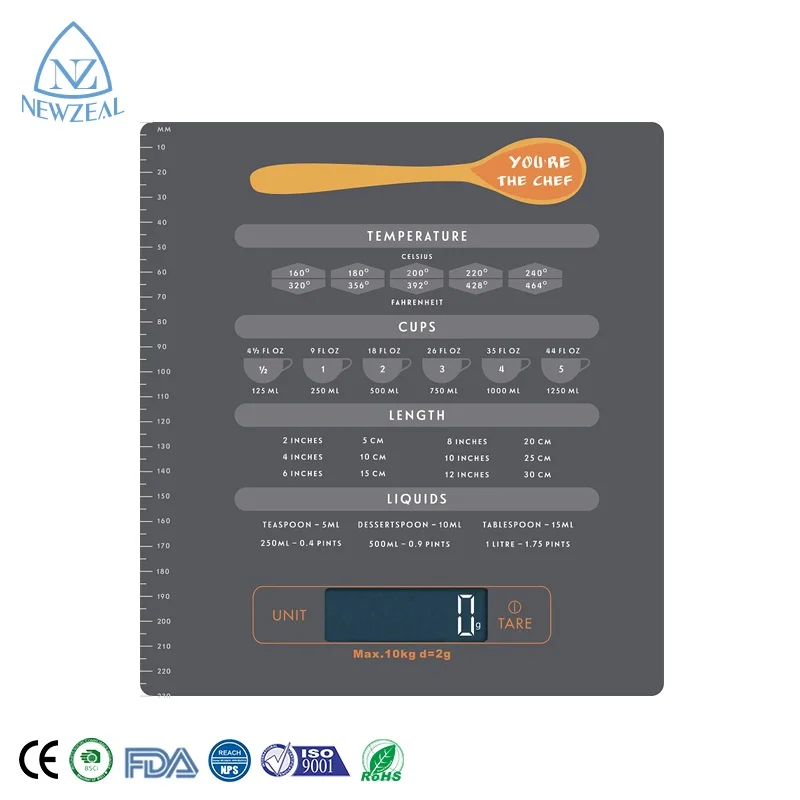 Внешняя торговля 10 кг Стекло Портативный цифровой Кухня Вес Еда весы