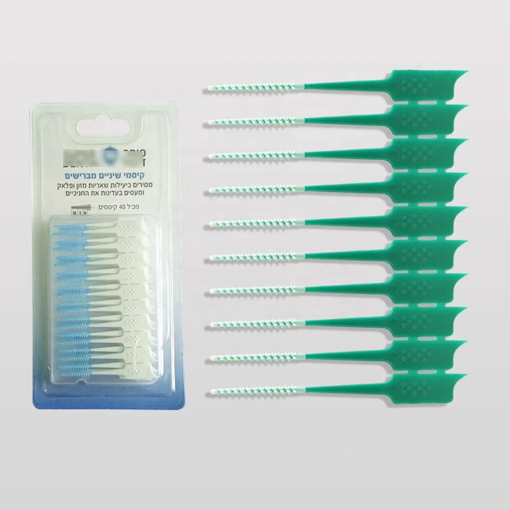 Soft gum brush stick CE certificate, interdental soft interdental stick