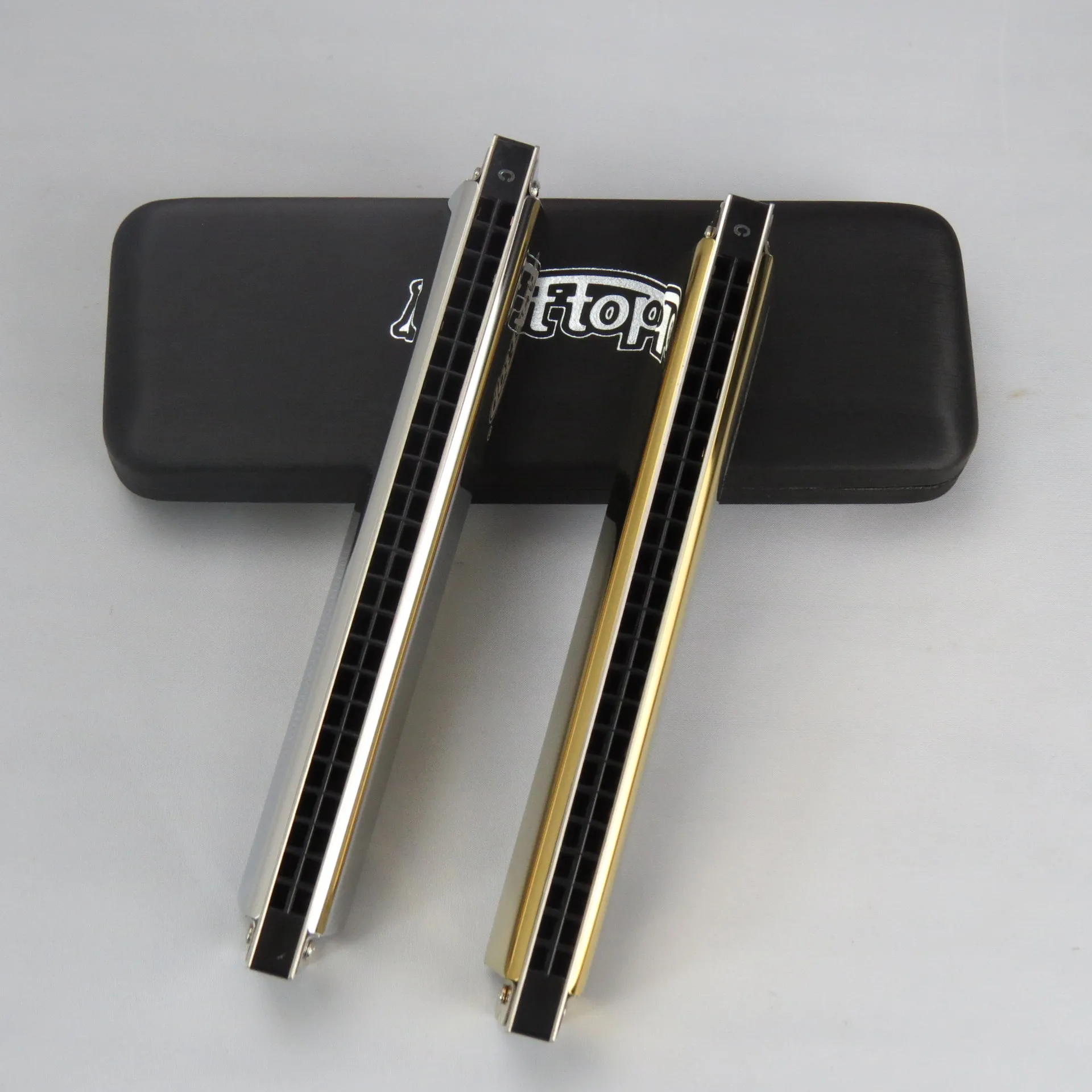 Professional easttop harmonica 24 hole with black case