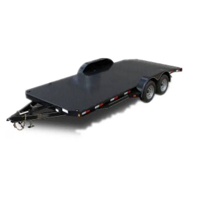 High quality 3.5T flatbed car trailer