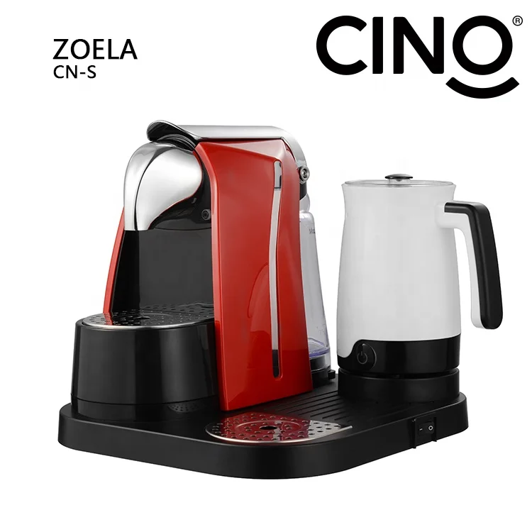 CINO Fully Automatic Capsule Coffee Machine High Pressure Cappuccino Maker