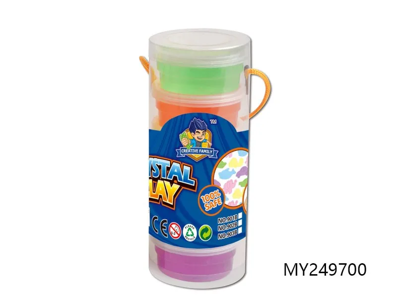 DIY Magic slime 100g 12 pcs Non Toxic Crazy clay slime toy for kids