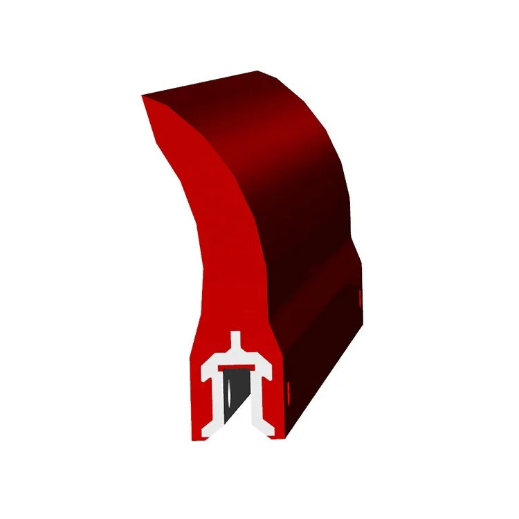 Полиуретановый первичный Конвейерный ленточный очиститель аналогичный скребкам flexco