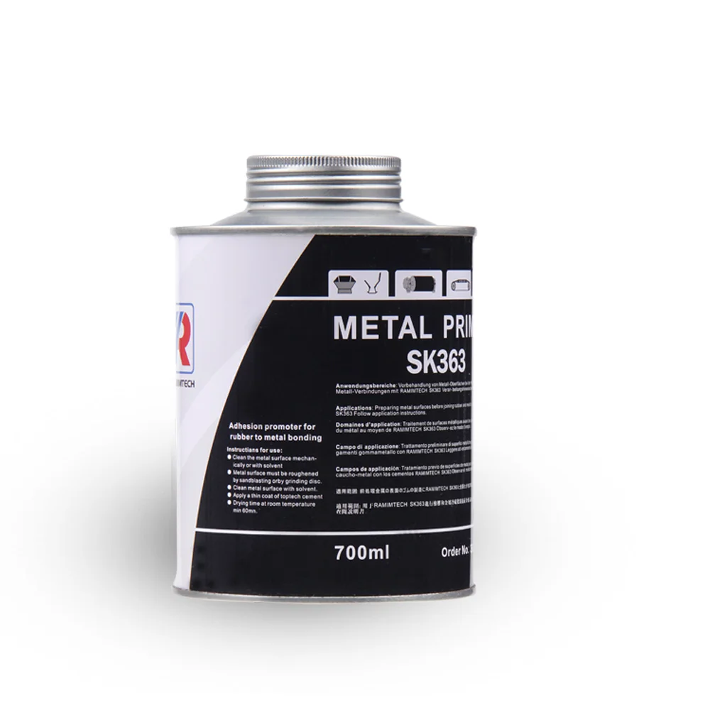 Conveyor belt cold bonding agent for rubber to metal bonding