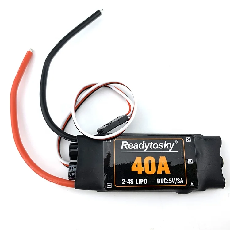 NEW 40A ESC OPTO 2-4S Brushless ESC Electronic Speed Controller For F450 S500 ZD550 RC Helicopter Quadcopter