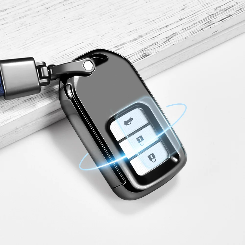  2019 лучшие продажи гальваническим мягкой ТПУ ключа автомобиля крышка дистанционного защиты чехол для Honda
