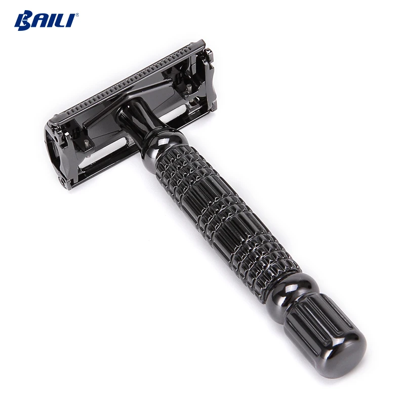 
China sale OEM Competitive Label Razor butterfly open safety razor 