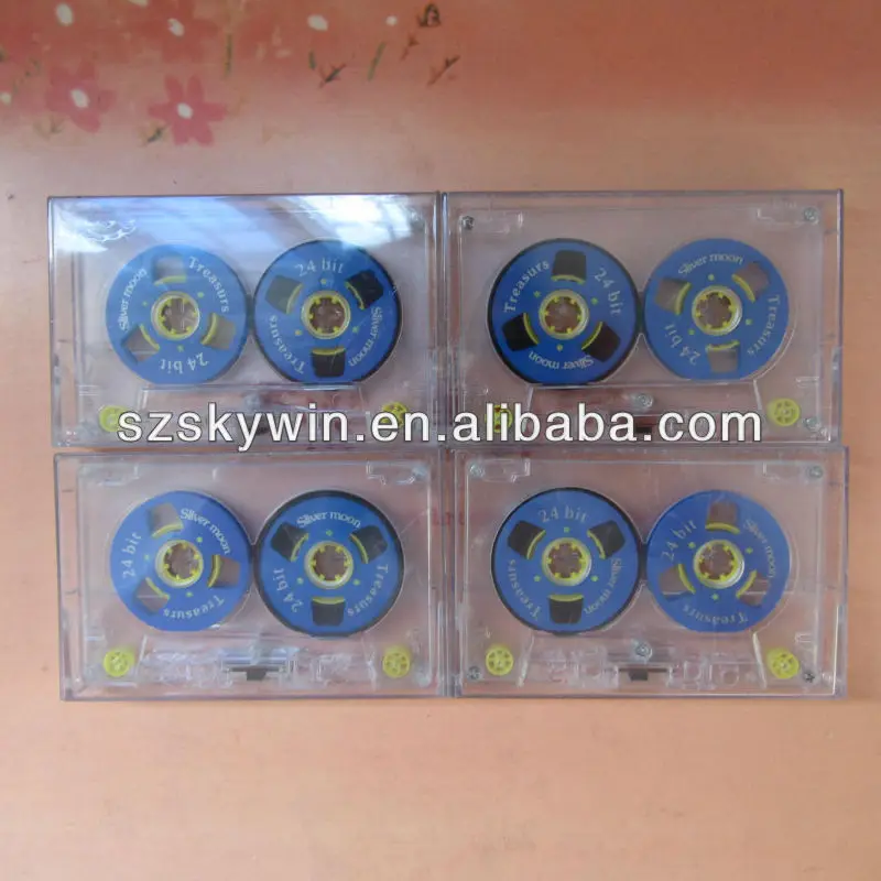 Blank audio cassette