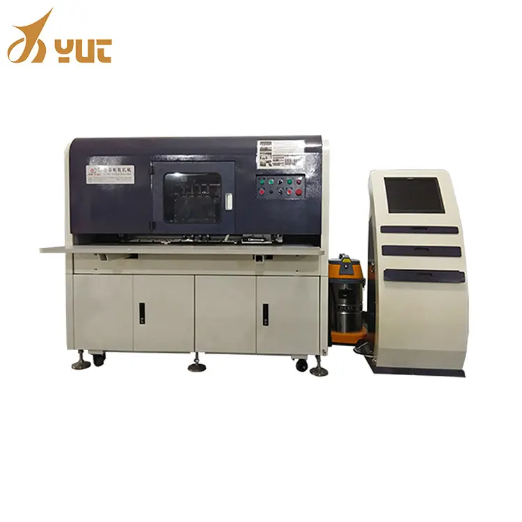 YT-A2 CNC leather perforating punching machine For Bags/Suitcases/Footwear/Belts/Leather Cases