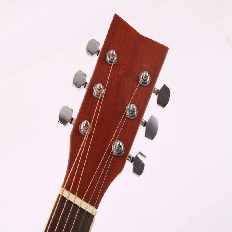 Профессиональная высококачественная Закрытая головка для гитарного станка колышки настройки струн поворотная кнопка