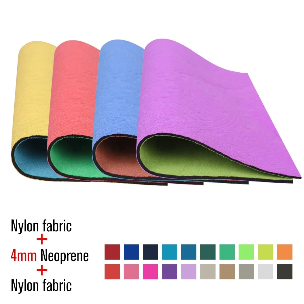 2 мм 3 мм тонкий неопреновый пенопластовый лист ткани с листы нейлона