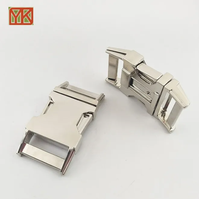 Custom metal curved buckle quick release metal buckle