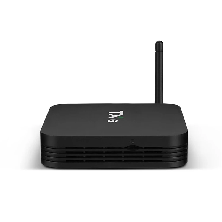 ТВ-приставка Allwinner H6 Ott, ТВ-приставка Tanix Tx6 5g Wi-Fi BT4.0 4 Гб ОЗУ 64 Гб ПЗУ Android 9,0