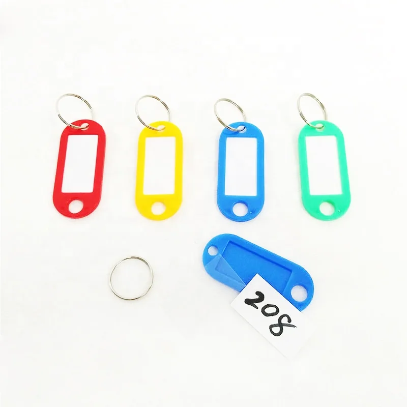 Plastic Key Tag