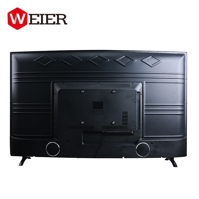 Weier New Design Full Color Slim LED LCD 65 55 Inch Smart 4k Curved TV