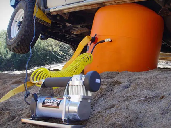 Лучший комплект, 4-Тонный надувной воздушный домкрат для внедорожников, 4x4