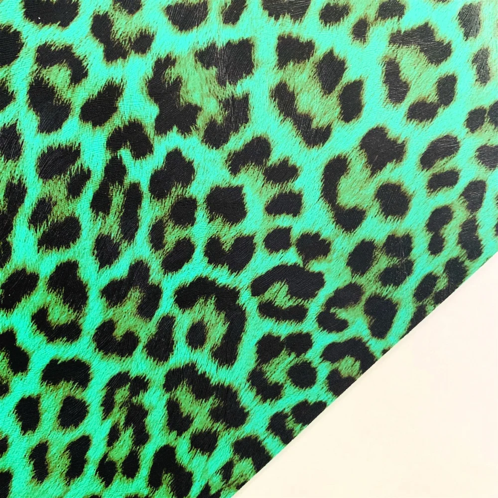 2019 waterproof faux leather for leopard prints designs leather sheets
