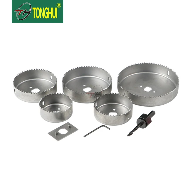 Wholesale High level Wood Plastic Cutter Carbon steel Hole Saw Sets with different types.