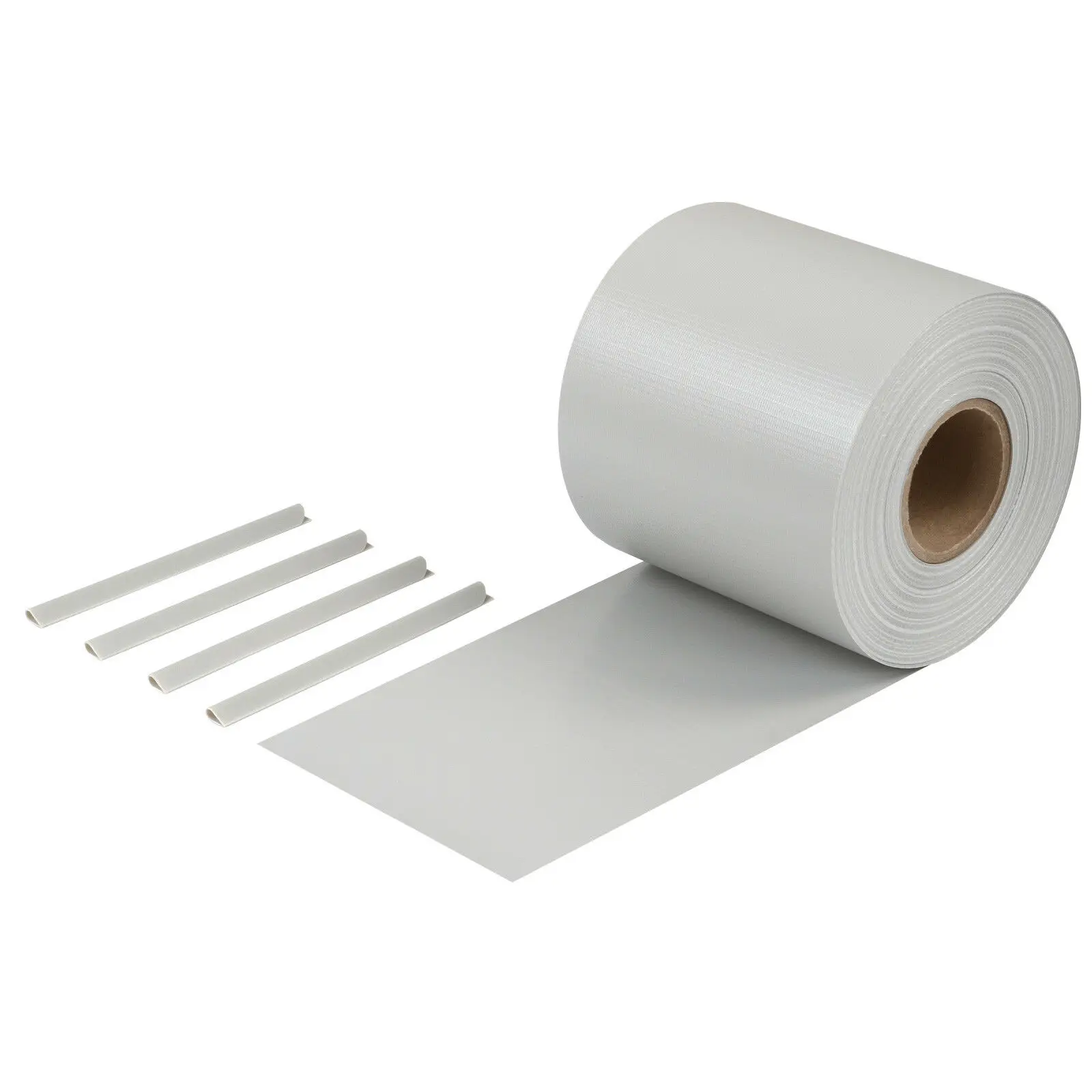 
100% UV Resistance 450g/m2 0.75x6m PVC Strip Balcony Screen Fence Cover 