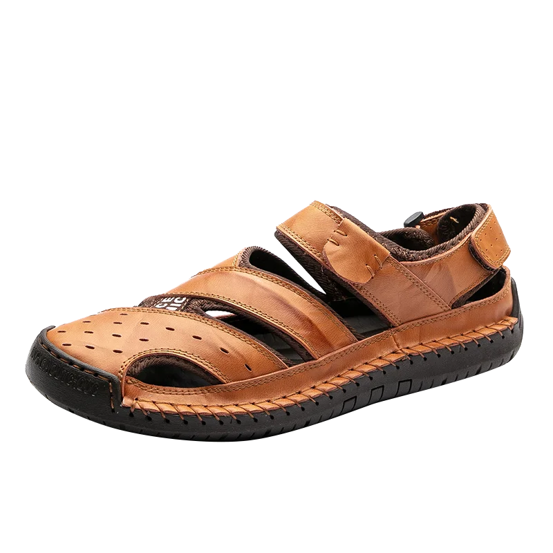 
Wholesale Summer Genuine Men Leather Sandal 