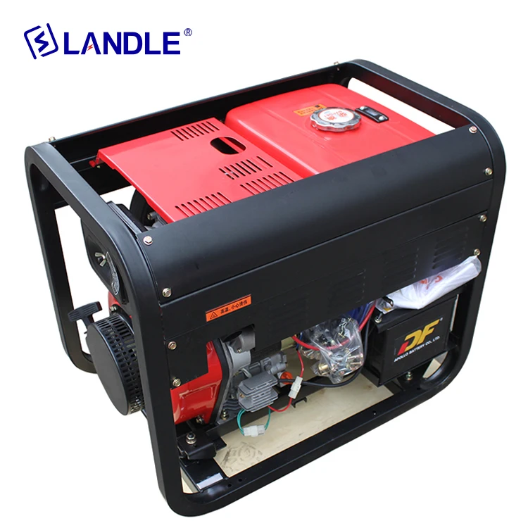 6.5kw silent diesel generator set for home use