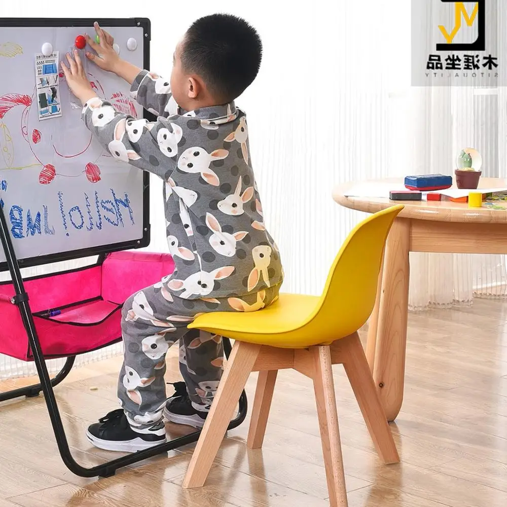 soft cushion plastic tulip leg  kids study chairs