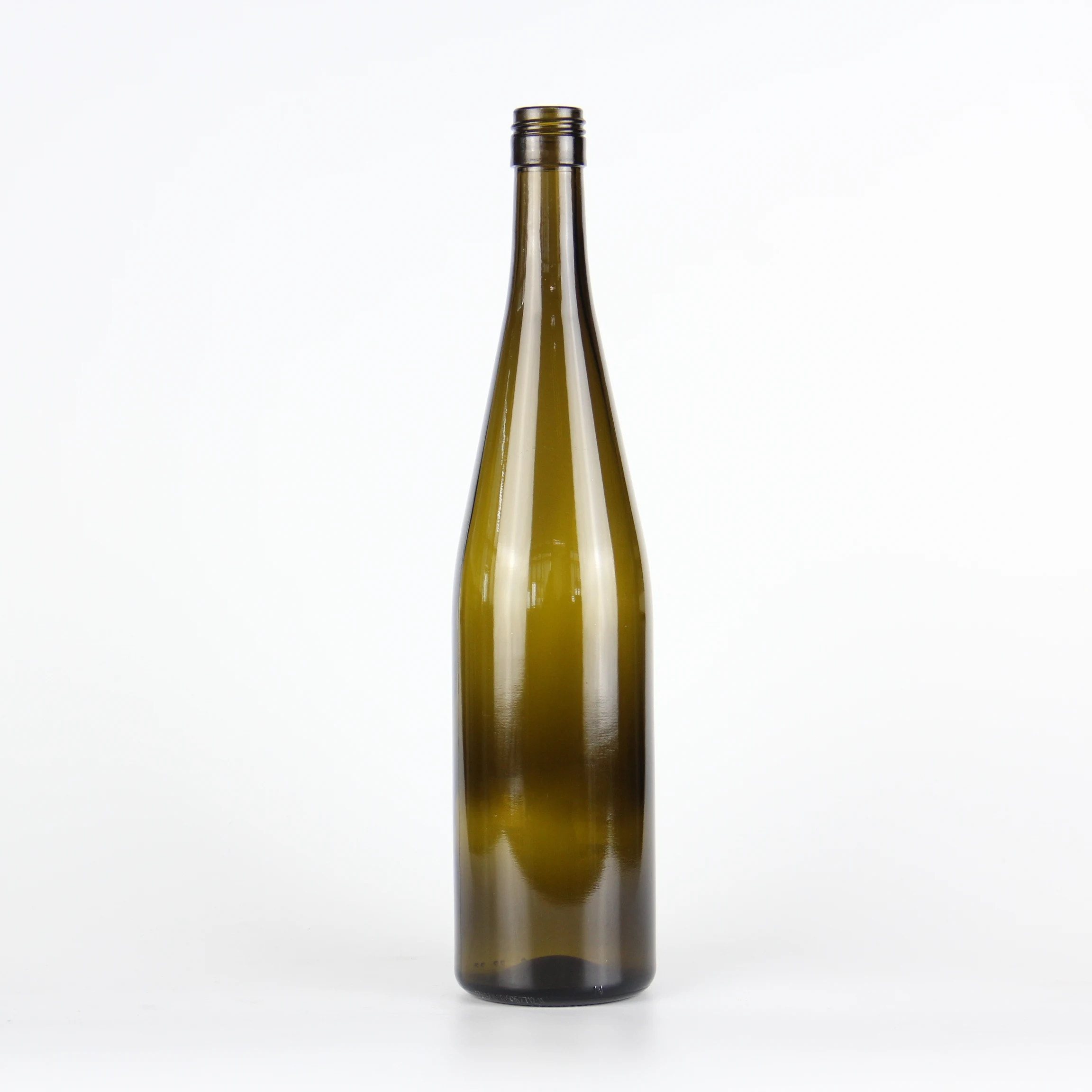 
Hot sale 750ml empty antique green Alsace bottle 