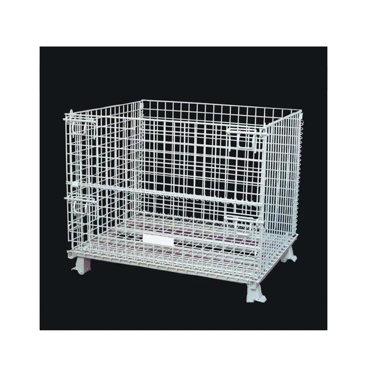 Cargo & Storage Equipment Metal Wire Mesh Storage Cage Container