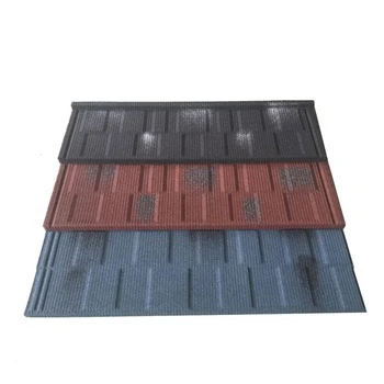 Interlocking Panels Classical Type Galvalume Color Stone Coated Metal Roof Tile