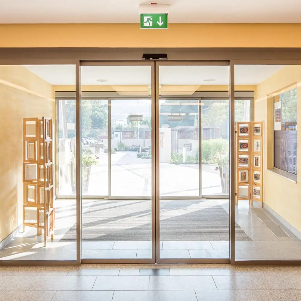 commercial best price automatic sliding glass doors