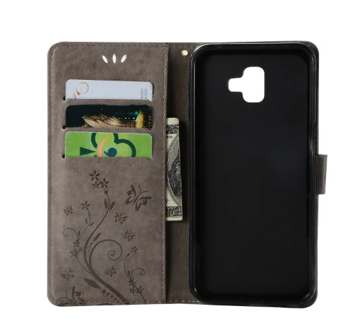 PU Leather Flip Stand Case Wallet Cover For Samsung Galaxy S8 S9 S10 S5 S6 S7A3 A5 J3 J5 2017 A6 A7 A8 A9 J4 J6 2018