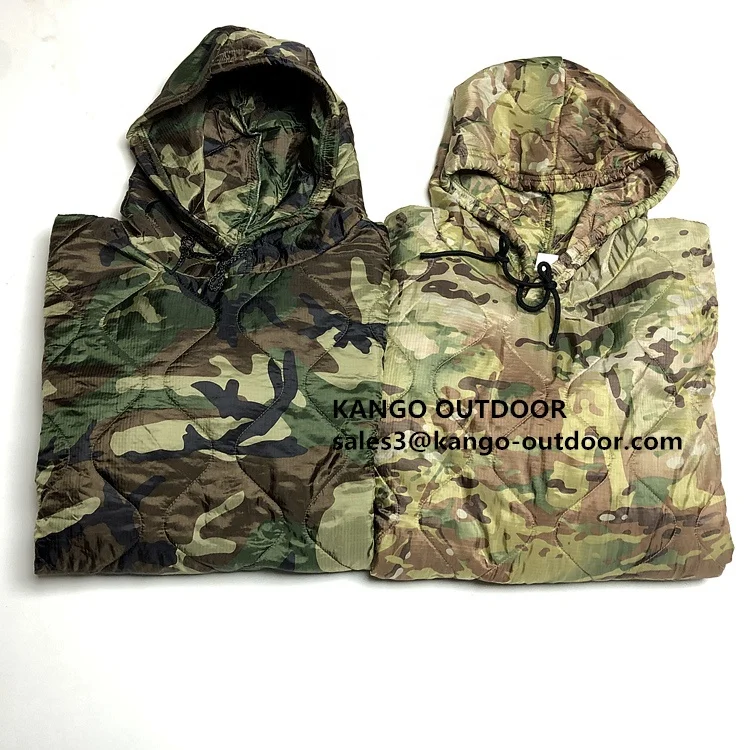 KANGO Camo  Hoodie Long Sleeve Hoodies for Men Pullovers Sweatshirts Ripstop with Pockets
