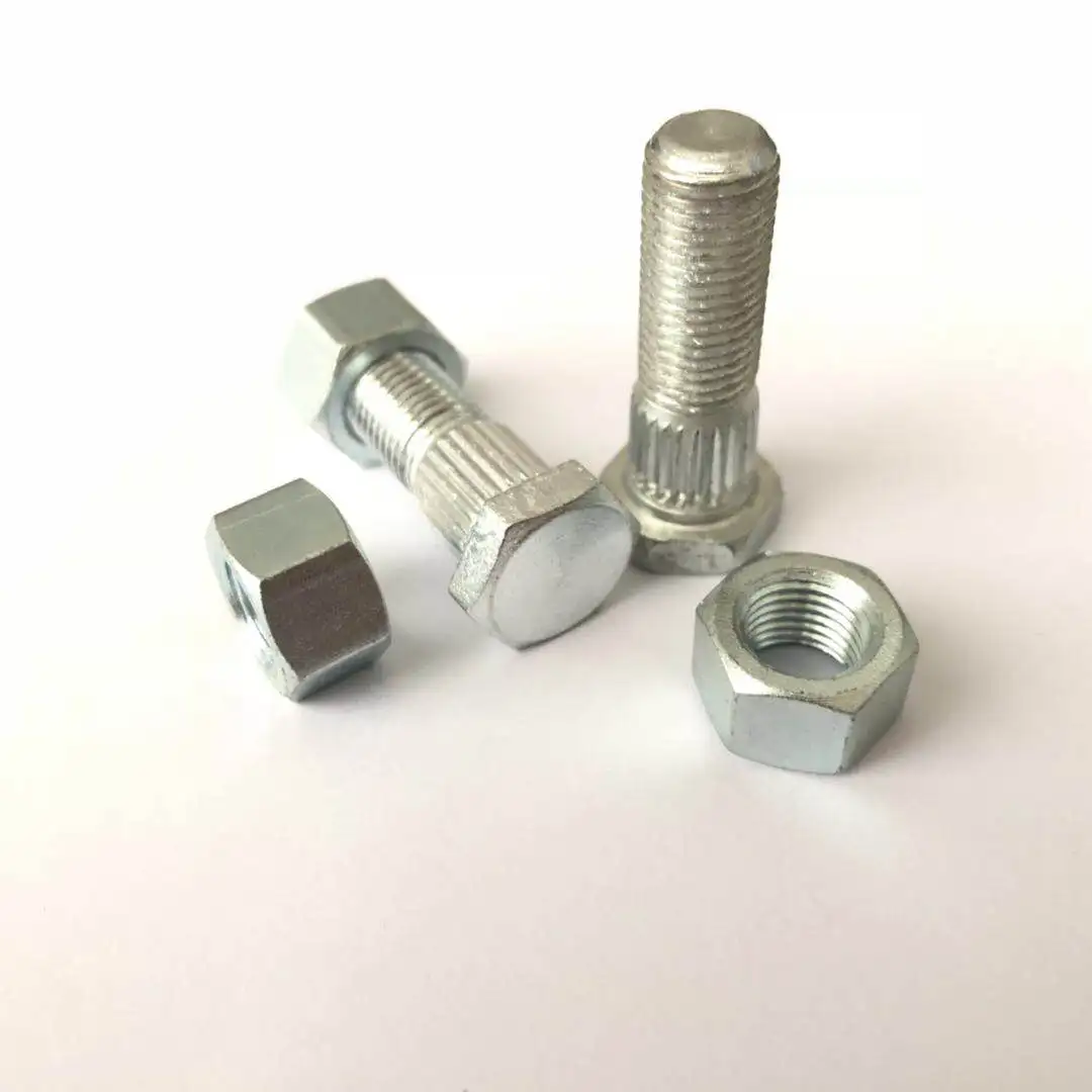 
high strength carbon steel heavy Galvanized double hex nut 