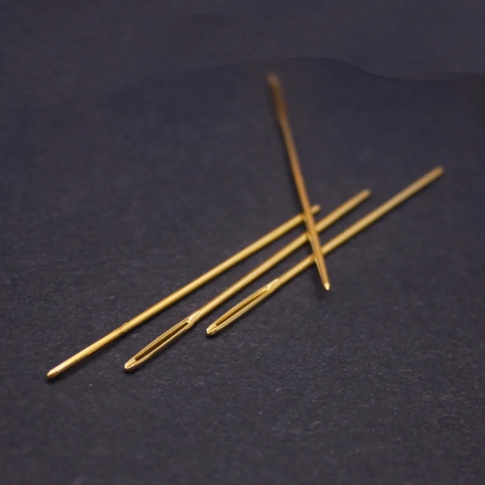 22# 24# 26# 28# Hong Mei Blunt Head Needle Gold-plated Cross Stitch Needle