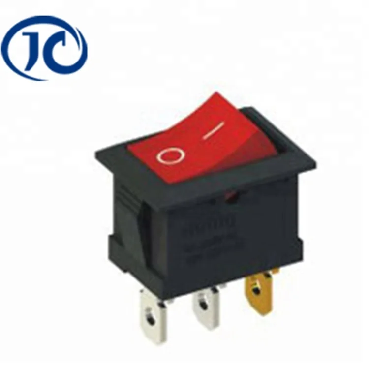 JC-KCD14 серия 16A вкл/выкл Красный Водонепроницаемый вкл-рокер переключатель
