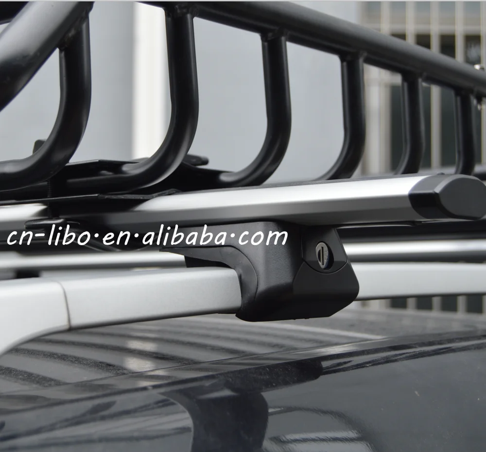 
Aluminum Car Roof Rack Cross Bar Luggage Cargo Carrier Removable with Locking System 