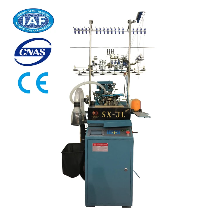 Простой завод прямой Компьютеризированный жаккард Циркуляр носовая вязальная машина