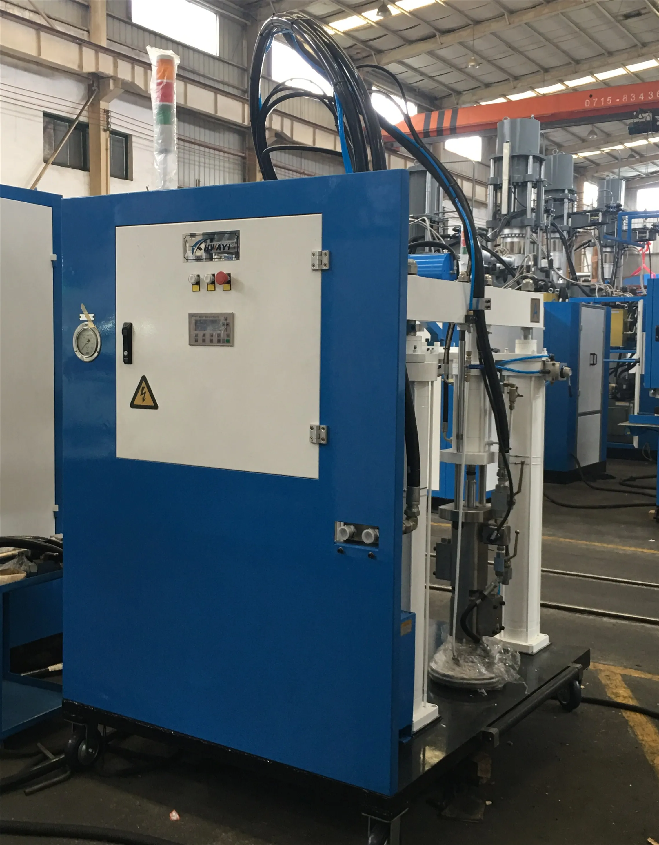 
Liquid sillicon rubber machine HYP-20L LSR Pump Feeding Machine rubber mixing machine for multi color rubber average mixer 