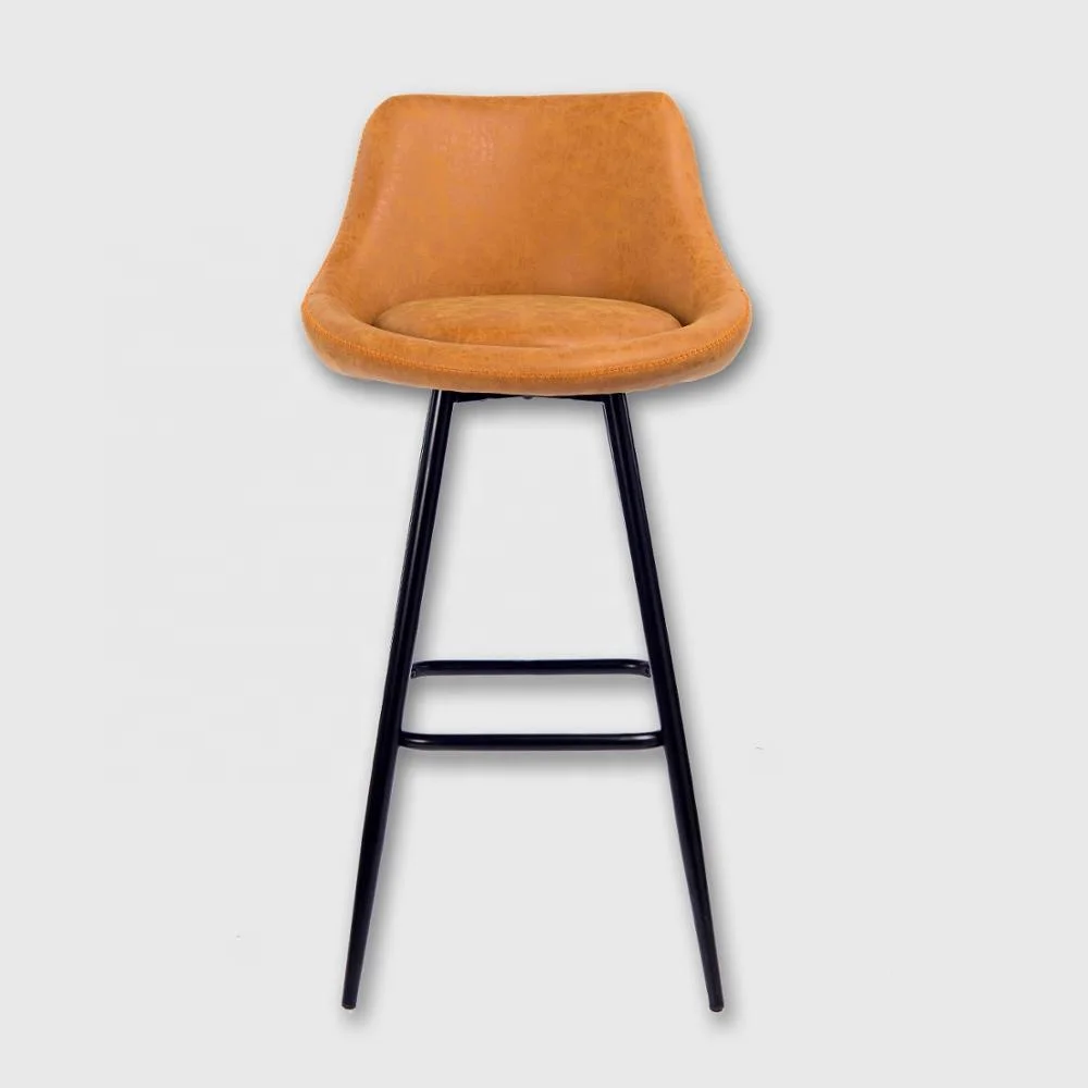 Western Modern Vintage  sheep scar pattern Iron Dining chair
