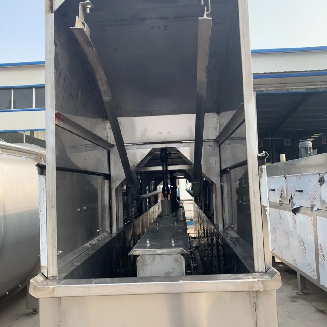 
poultry chicken duck slaughterhouse processing scalder machine 