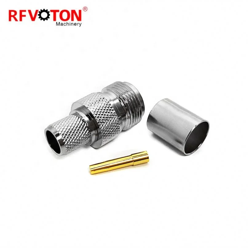 New Product N Female Crimp Lmr200 Solderless For Lmr400 Rg8